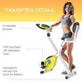 Magnetic Resistance Exercise Bike UK - Foldable LCD Exercise Bike Exercise Bikes - Tophatter Daily Deals