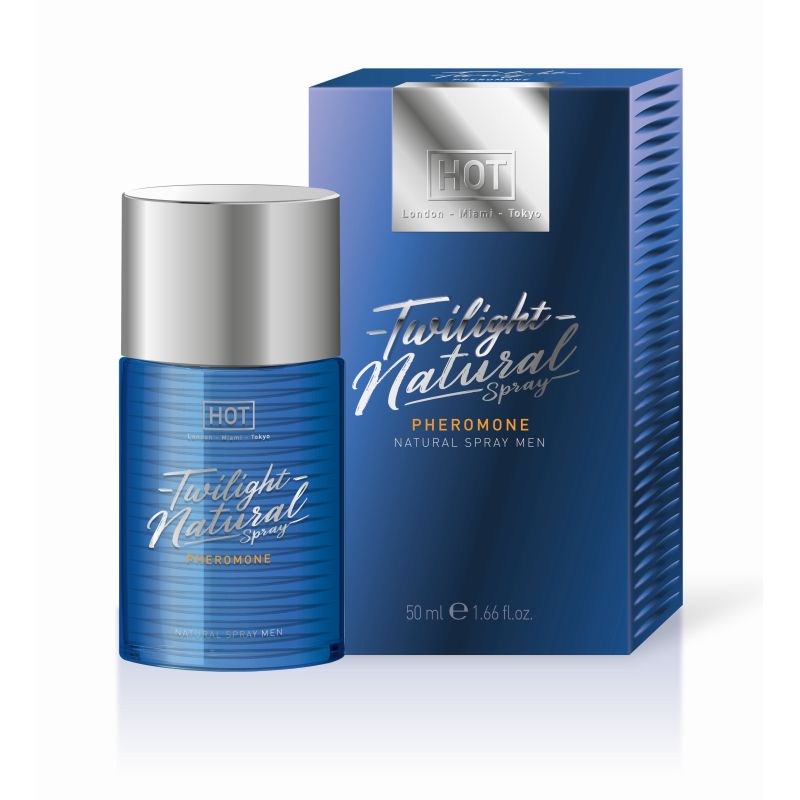 Hot Twilight Pheromone Natural Spray Men 50ml – Fragrance-Free Attraction Spray > Essentials > Aphrodisiacs - Tophatter Daily Deals