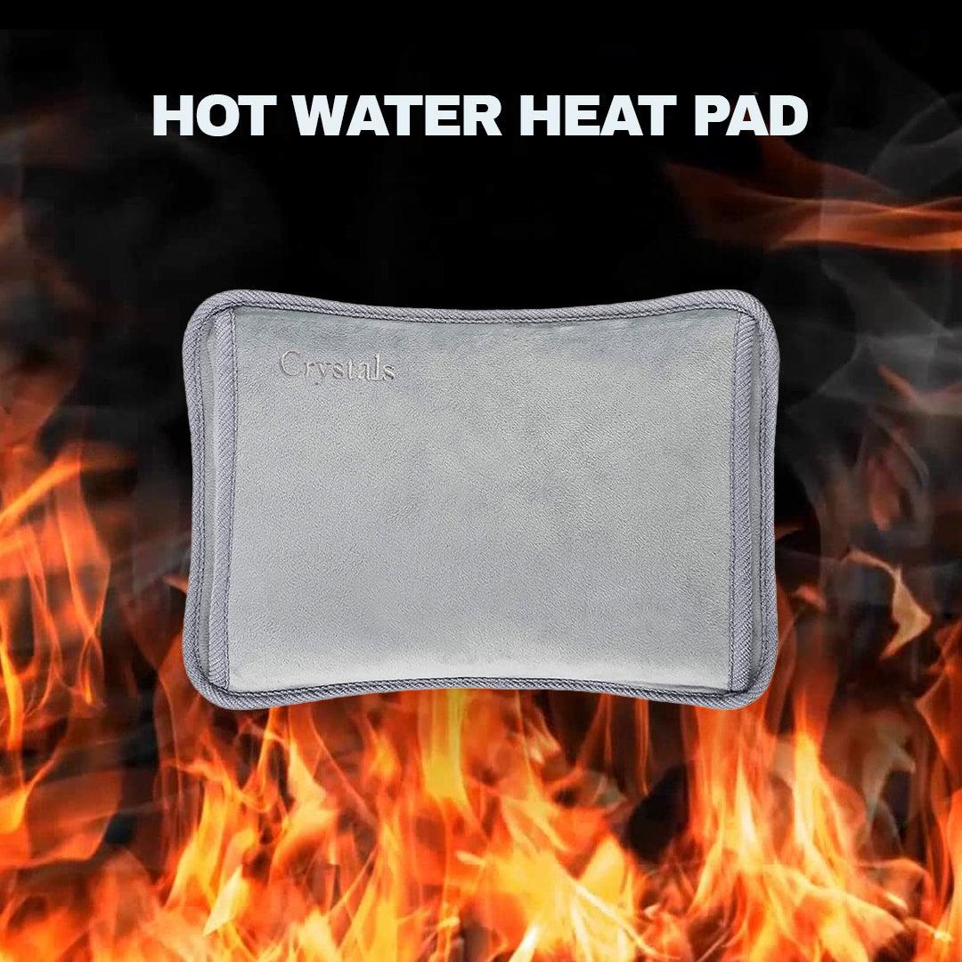 Best Electronic Hand Warmer - Rechargeable Hot Water Bottle Grey Bed Hand Warmer Massaging Heat Pad Apparel & Accessories - Tophatter Daily Deals