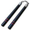 12" Black and Red Wood Nunchaku Collectible Weapons - Tophatter Daily Deals