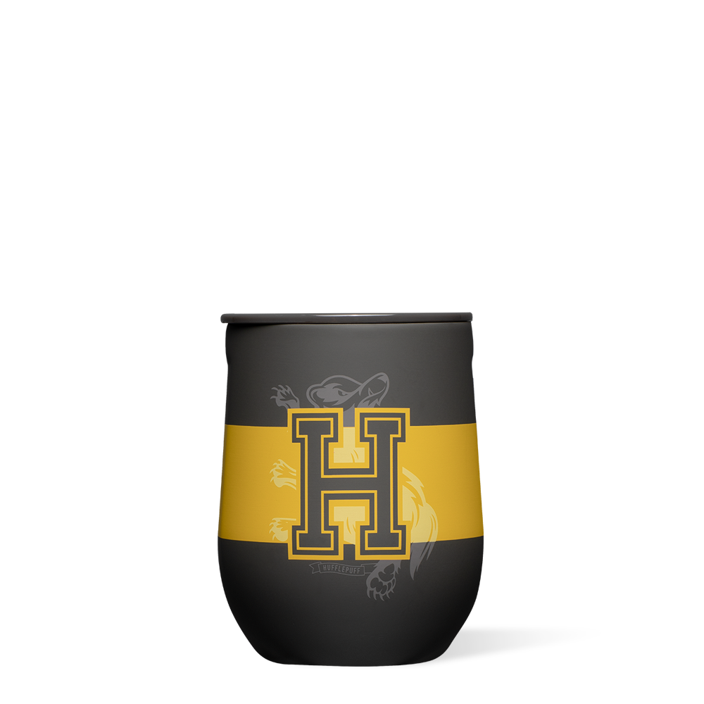 Harry Potter Stemless by CORKCICLE. Hufflepuff 12oz Stemless - Tophatter Daily Deals