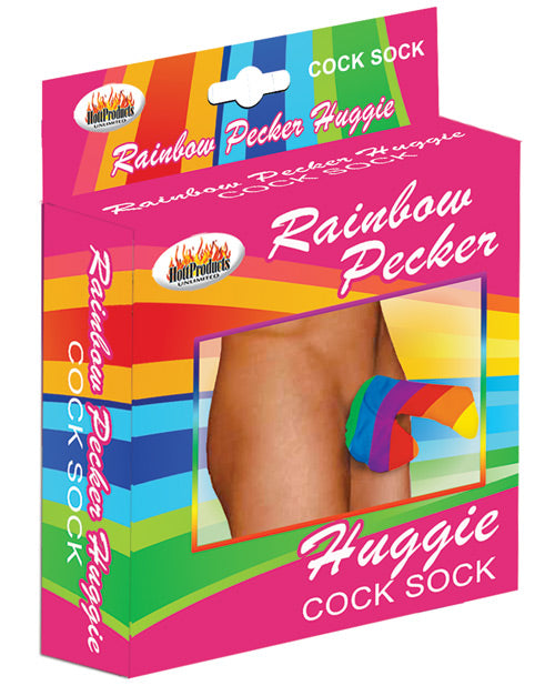 Rainbow Pecker Huggie Sock Novelties - Tophatter Daily Deals