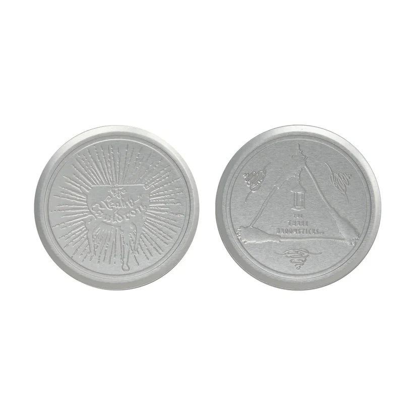 Harry Potter - Set of 4 Embossed Metal Coasters