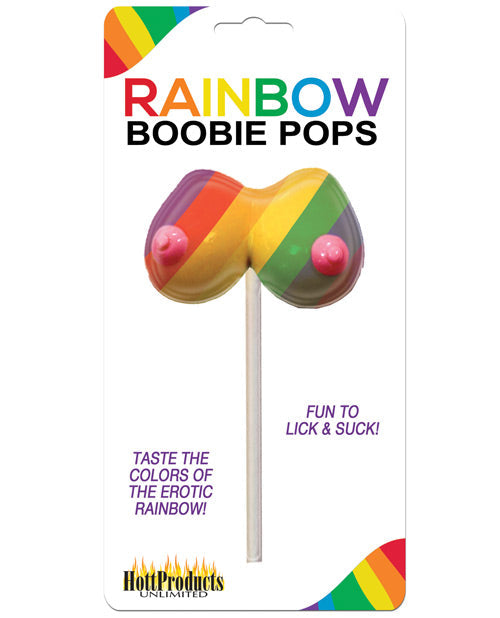 Rainbow Boobie Candy Pop Candy - Tophatter Daily Deals