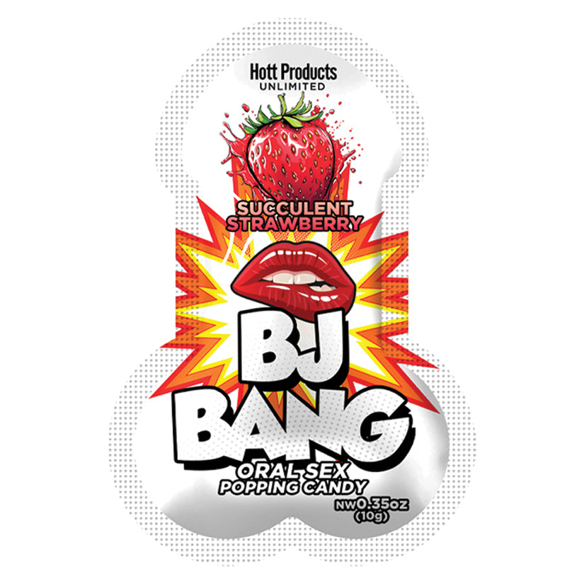 Bj Bang - Oral Sex Popping Candy - Strawberry 10gm - Tophatter Daily Deals