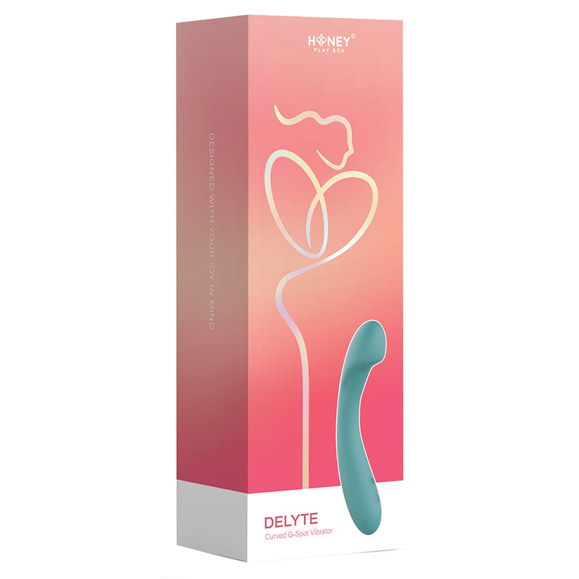 Delyte G-Spot Vibrator - Mint Green - Tophatter Daily Deals