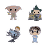 Harry Potter – Chamber of Secrets Anniversary Pop! Enamel Pin 4-Pack Enamel Pin - Tophatter Daily Deals