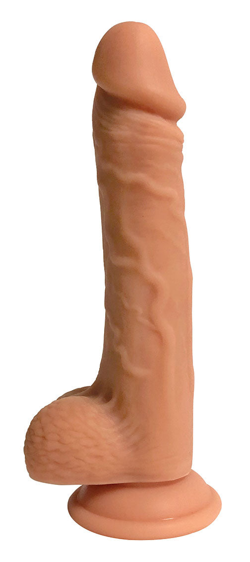 Easy Riders 9 Inch Dual Density Silicone Dildo with Balls – Waterproof Flexible Dildo > Dildos > Realistic Dildos - Tophatter Daily Deals