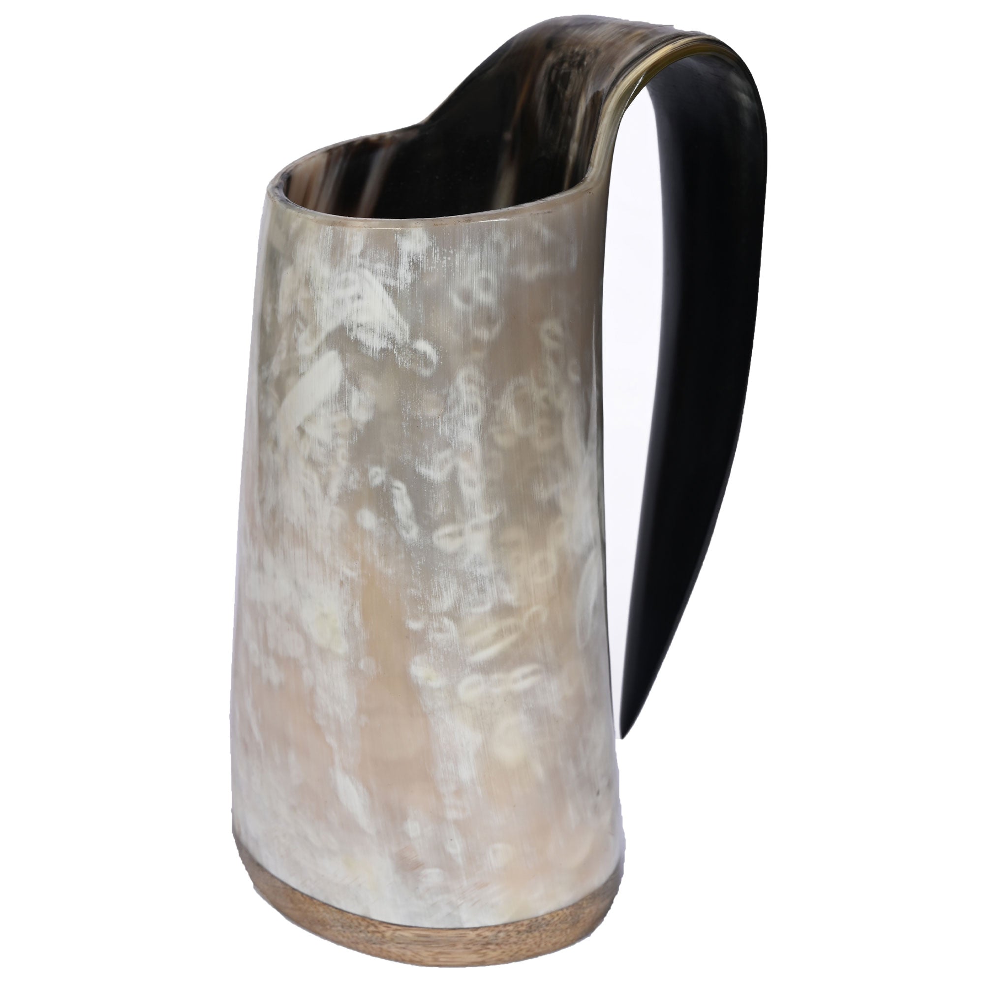 Viking Natural Buffalo Drinking African Horn Tankard Mug - TOPHATTER'S ARMORY DEALS Collectible Weapons - Tophatter Daily Deals