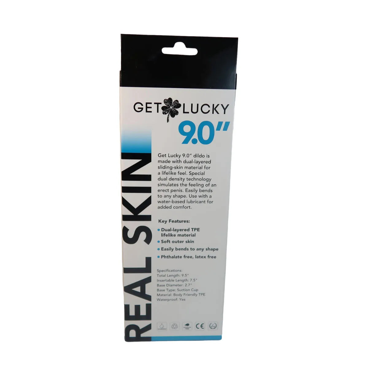 Real Skin 9 Inch Dual Layer Sliding Skin Dildo > Dildos > Realistic Dildos - Tophatter Daily Deals