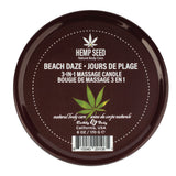 Hemp Seed 3-In-1 Massage Candle 170 g - Beach Daze Scented > Candles > Massage - Tophatter Daily Deals