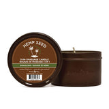 Hemp Seed 3-In-1 Massage Candle Guavalava 170 g for Relaxation > Candles > Massage - Tophatter Daily Deals