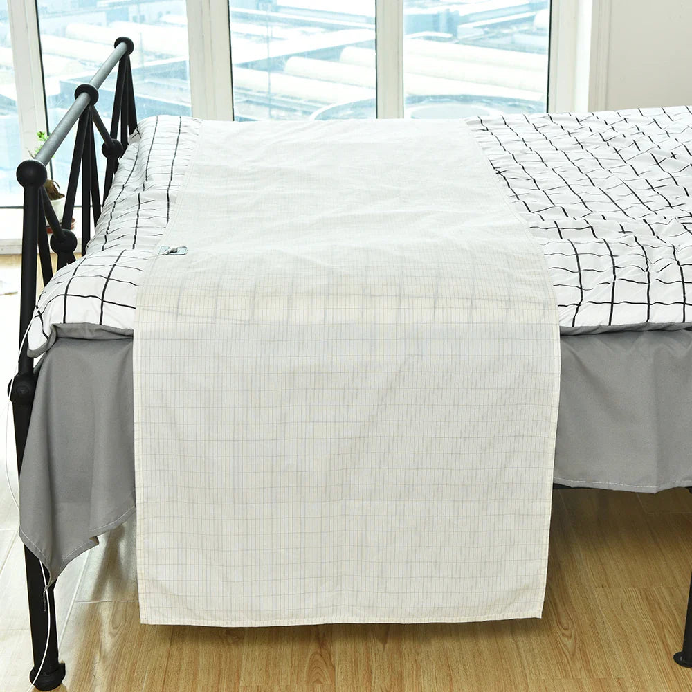 Grounding Sheet Silver Conductive Fabric EMF Sleep Aid - Tophatter Daily Deals