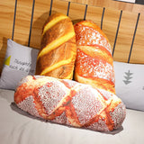 Baguette Butter Bread Sesame Pillows Food Plush Pillow Snack Cushion Food - Tophatter Daily Deals