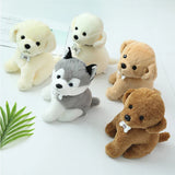 Poodle Dog Plush Husky Stuffed Animal Toys Animals - Tophatter Daily Deals