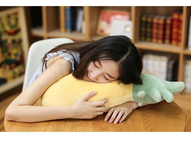 Strawberry Pineapple Plush Pillow Cushion Fruit Fruit - Tophatter Daily Deals