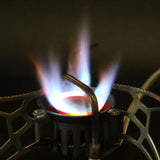 1000ml Dual-Fuel Gasoline Gas Stove Silver Camp Cooking - Tophatter Daily Deals