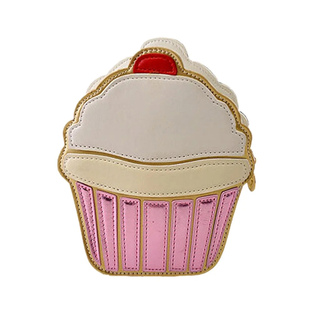 Ice Cream Cupcake Shape Mini Shoulder Bag Food - Tophatter Daily Deals