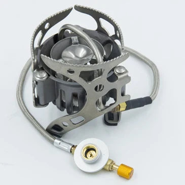 Multi-Oil Gas Portable Camping Stove Grey Camp Cooking - Tophatter Daily Deals