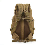 60L Tactical Camping Backpack Waterproof Khaki Backpacks - Tophatter Daily Deals