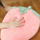 Strawberry Pineapple Plush Pillow Cushion Fruit Fruit - Tophatter Daily Deals