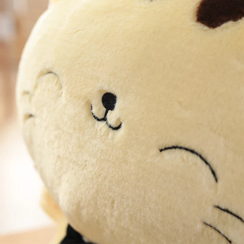 Cute Big Face Smile Cat Plush Animals - Tophatter Daily Deals