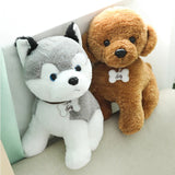 Poodle Dog Plush Husky Stuffed Animal Toys Animals - Tophatter Daily Deals