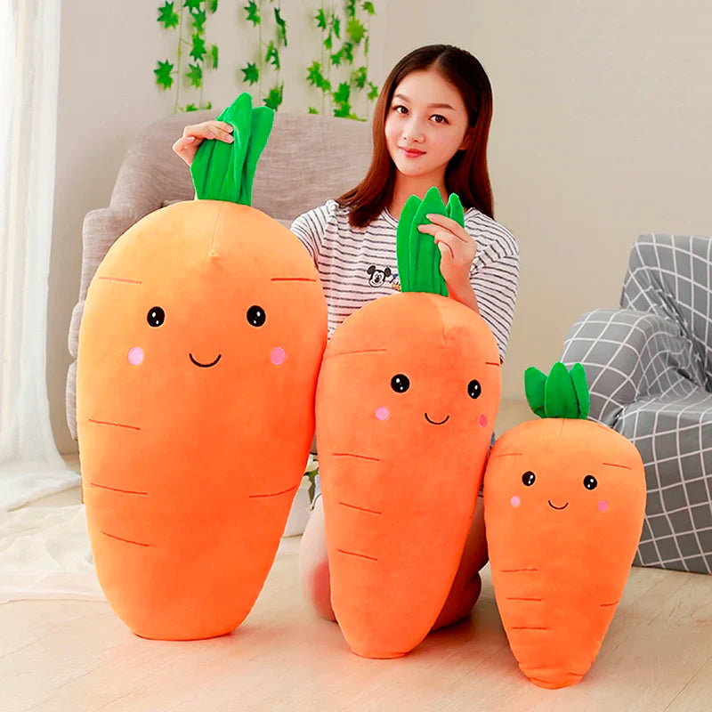 Carrot Plush Toy 90cm Food - Tophatter Daily Deals