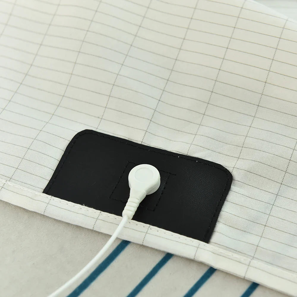 Grounding Sheet Silver Conductive Fabric EMF Sleep Aid - Tophatter Daily Deals