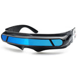 Sunglasses Cyclops Cosplay Shield Halloween 2025 UV400 C2 Black.Blue - Tophatter Daily Deals