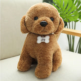 Poodle Dog Plush Husky Stuffed Animal Toys Brown Animals - Tophatter Daily Deals