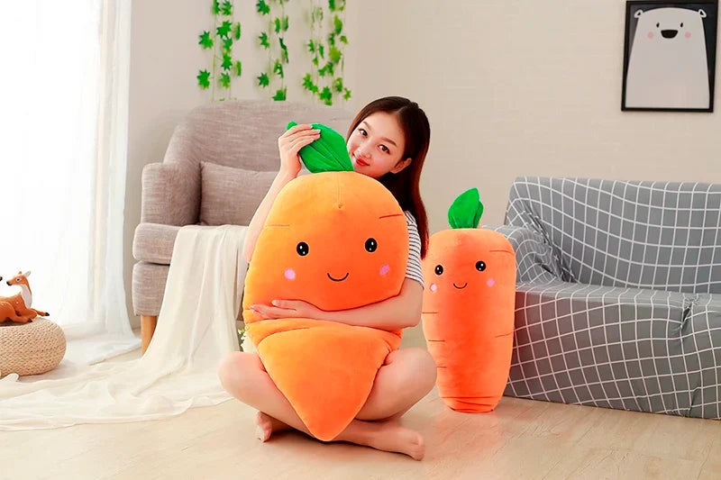Carrot Plush Toy Food - Tophatter Daily Deals