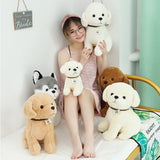 Poodle Dog Plush Husky Stuffed Animal Toys Animals - Tophatter Daily Deals