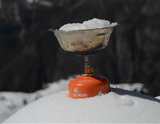 Mini Titanium Camping Stove Silver Camp Cooking - Tophatter Daily Deals