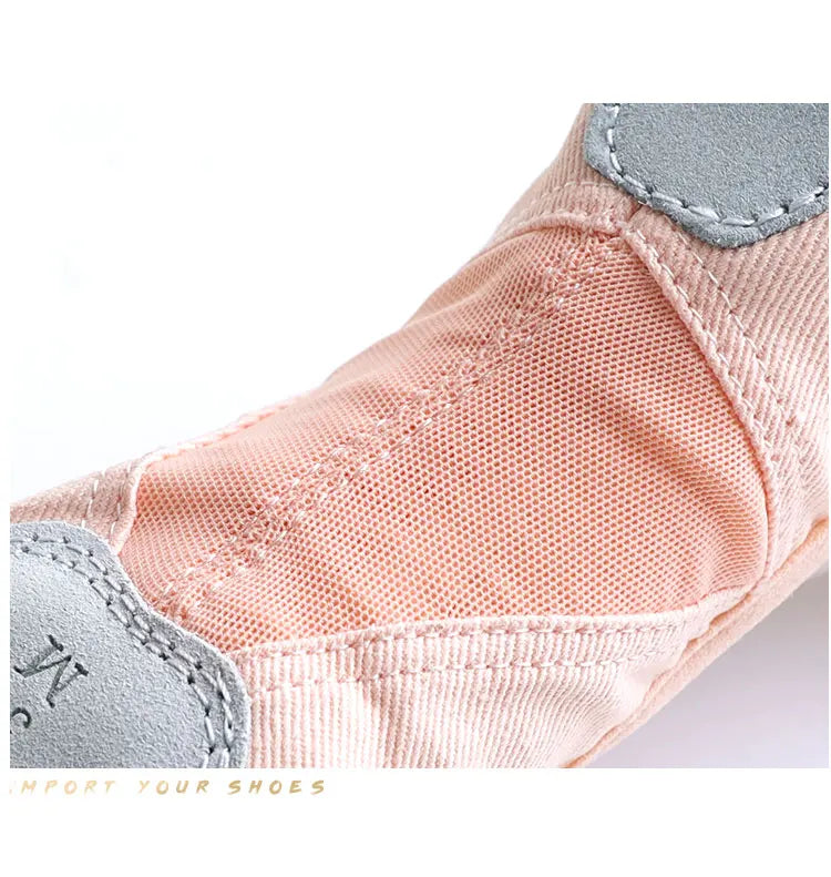 Supportive Flattering Women Ballet Shoes - Split Sole Mesh - Tophatter Daily Deals