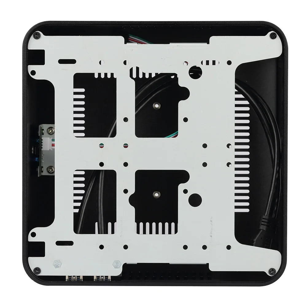 Mini ITX Case All Aluminum Chassis With Built In PSU - Tophatter Daily Deals