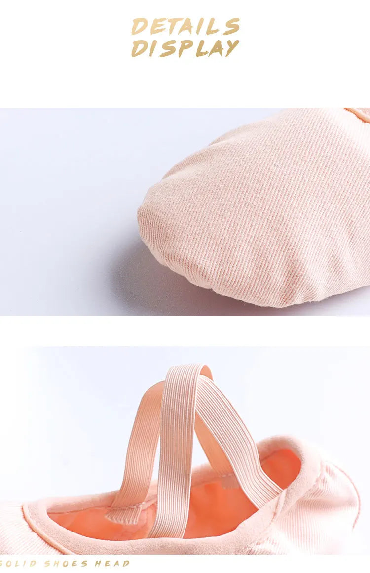 Supportive Flattering Women Ballet Shoes - Split Sole Mesh - Tophatter Daily Deals