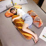 Baguette Butter Bread Sesame Pillows Food Plush Pillow Snack Cushion Food - Tophatter Daily Deals