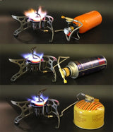 Gasoline Multi-Oil Camping Stove Silver Camp Cooking - Tophatter Daily Deals