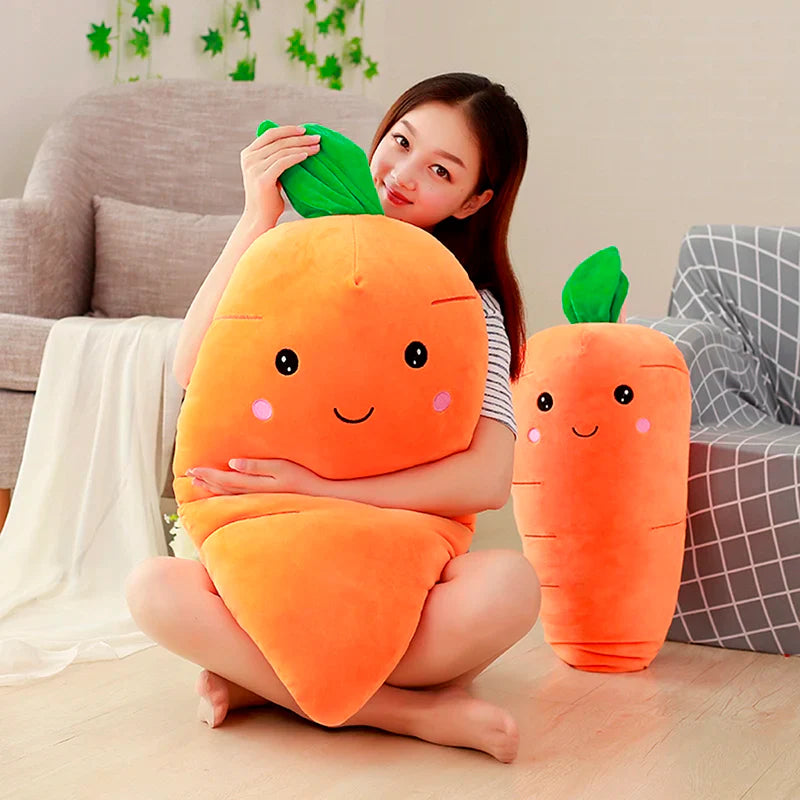 Carrot Plush Toy Food - Tophatter Daily Deals