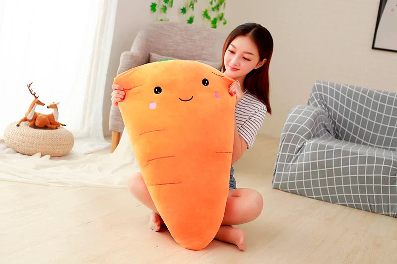 Carrot Plush Toy Food - Tophatter Daily Deals