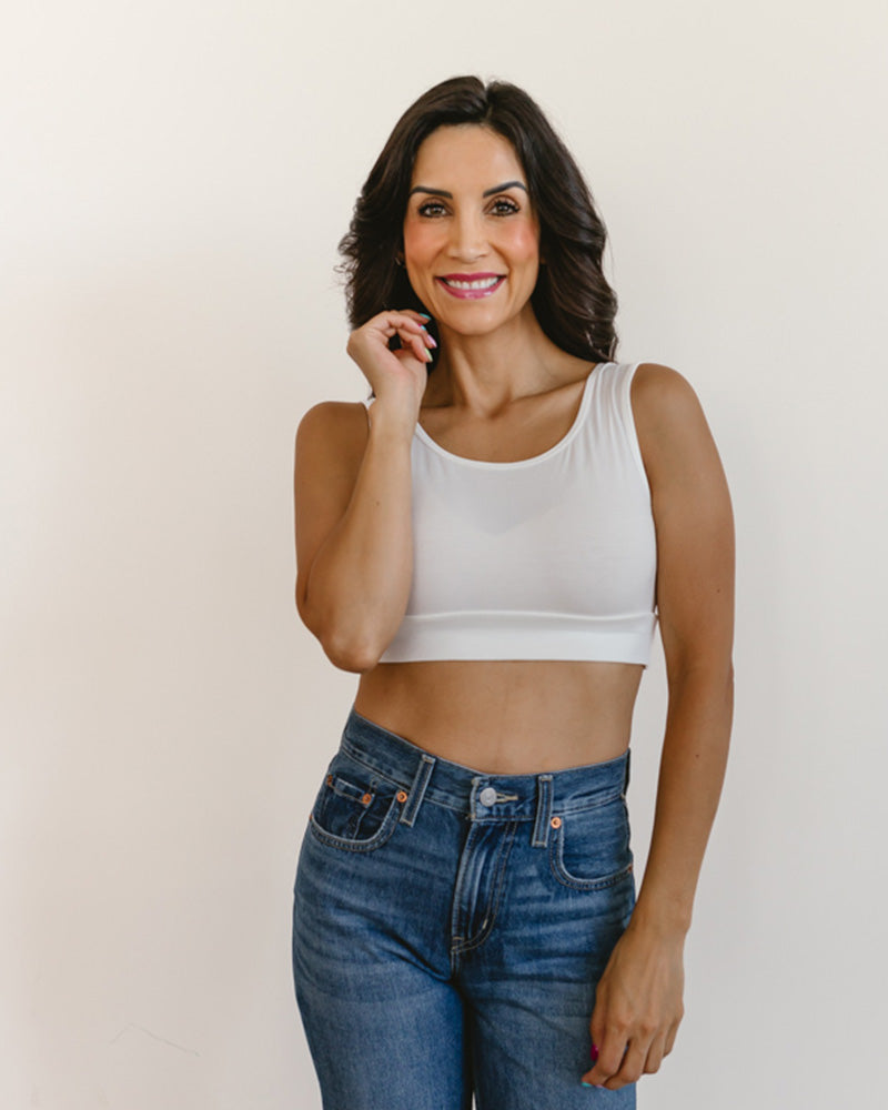 HALFTEE Layering Fashions Classic Wide Strap Tank Halftee Tanks - Tophatter Daily Deals