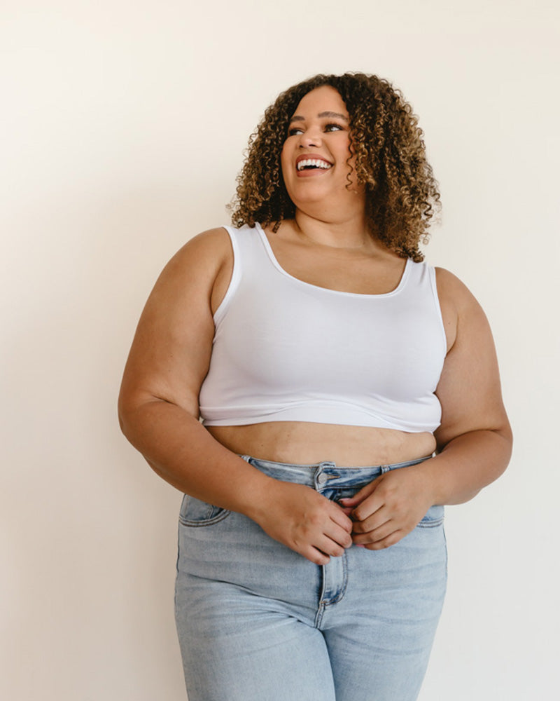 HALFTEE Layering Fashions Classic Wide Strap Tank Halftee Tanks - Tophatter Daily Deals