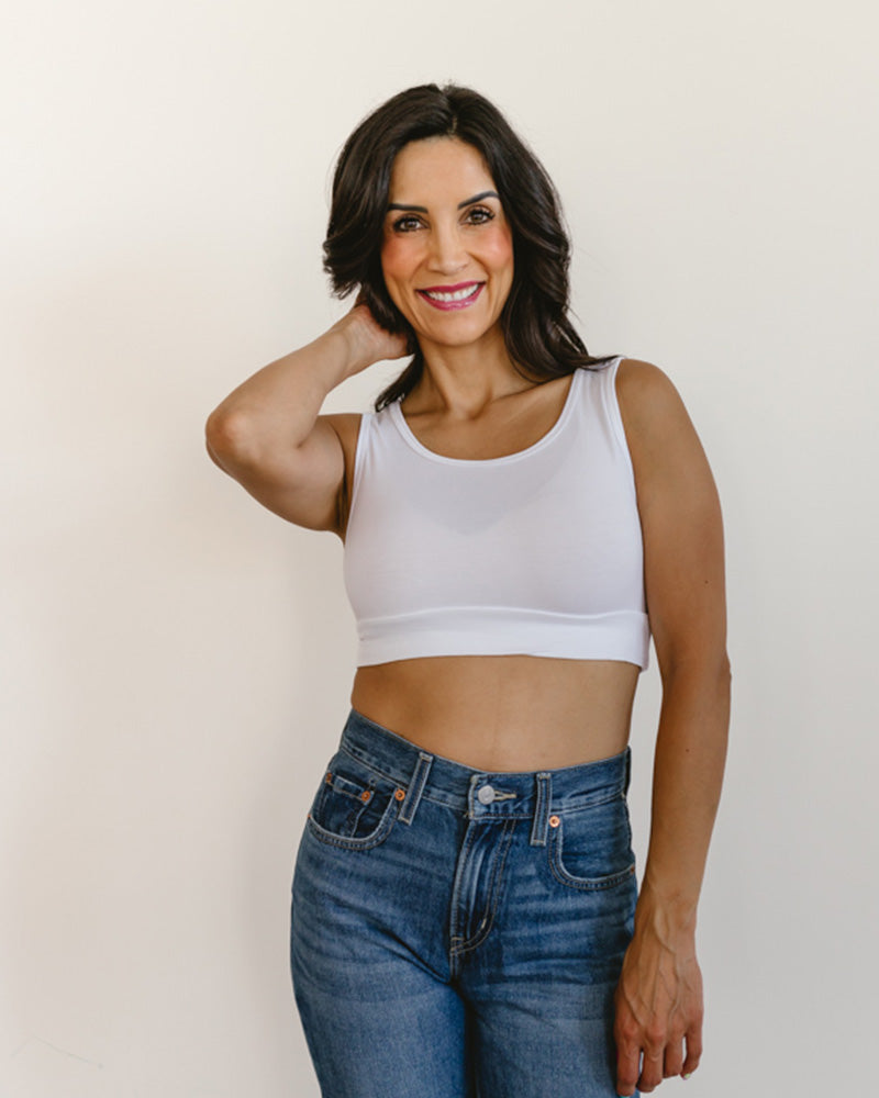 HALFTEE Layering Fashions Classic Wide Strap Tank Halftee Tanks - Tophatter Daily Deals