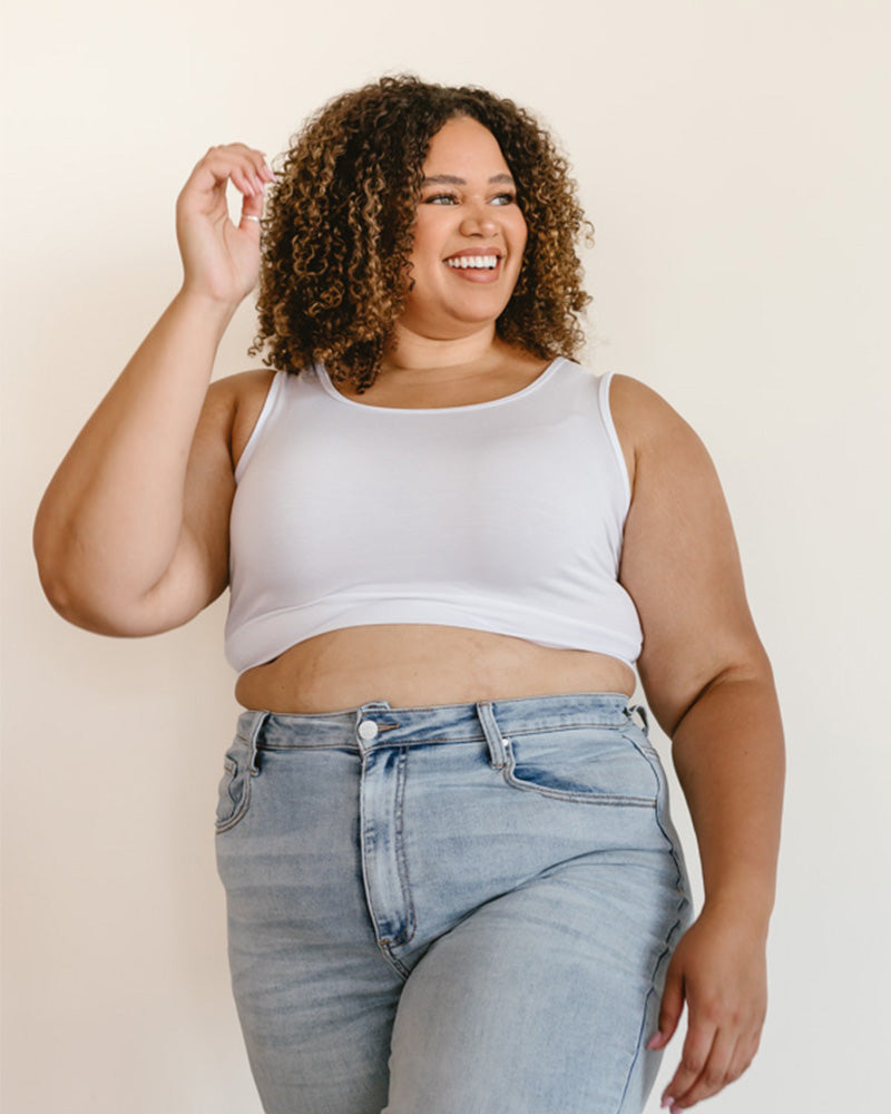 HALFTEE Layering Fashions Classic Wide Strap Tank Halftee Tanks - Tophatter Daily Deals