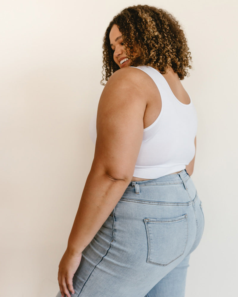 HALFTEE Layering Fashions Classic Wide Strap Tank Halftee Tanks - Tophatter Daily Deals