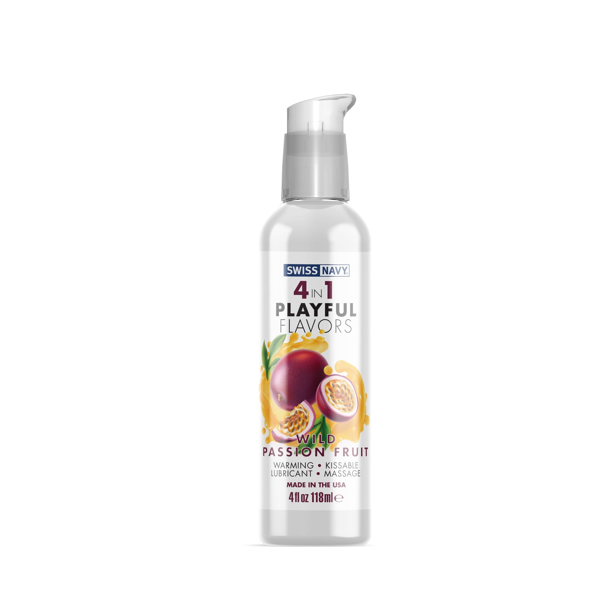 Playful Flavours 4 In 1 Wild Passion Fruit 4oz/118ml Lube > Lube > Flavoured - Tophatter Daily Deals