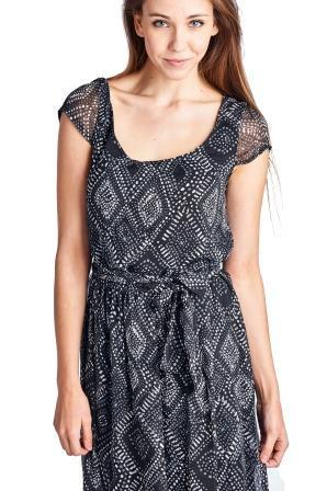 Women's Printed Chiffon High Low Dress Dresses / Midi - Tophatter Daily Deals