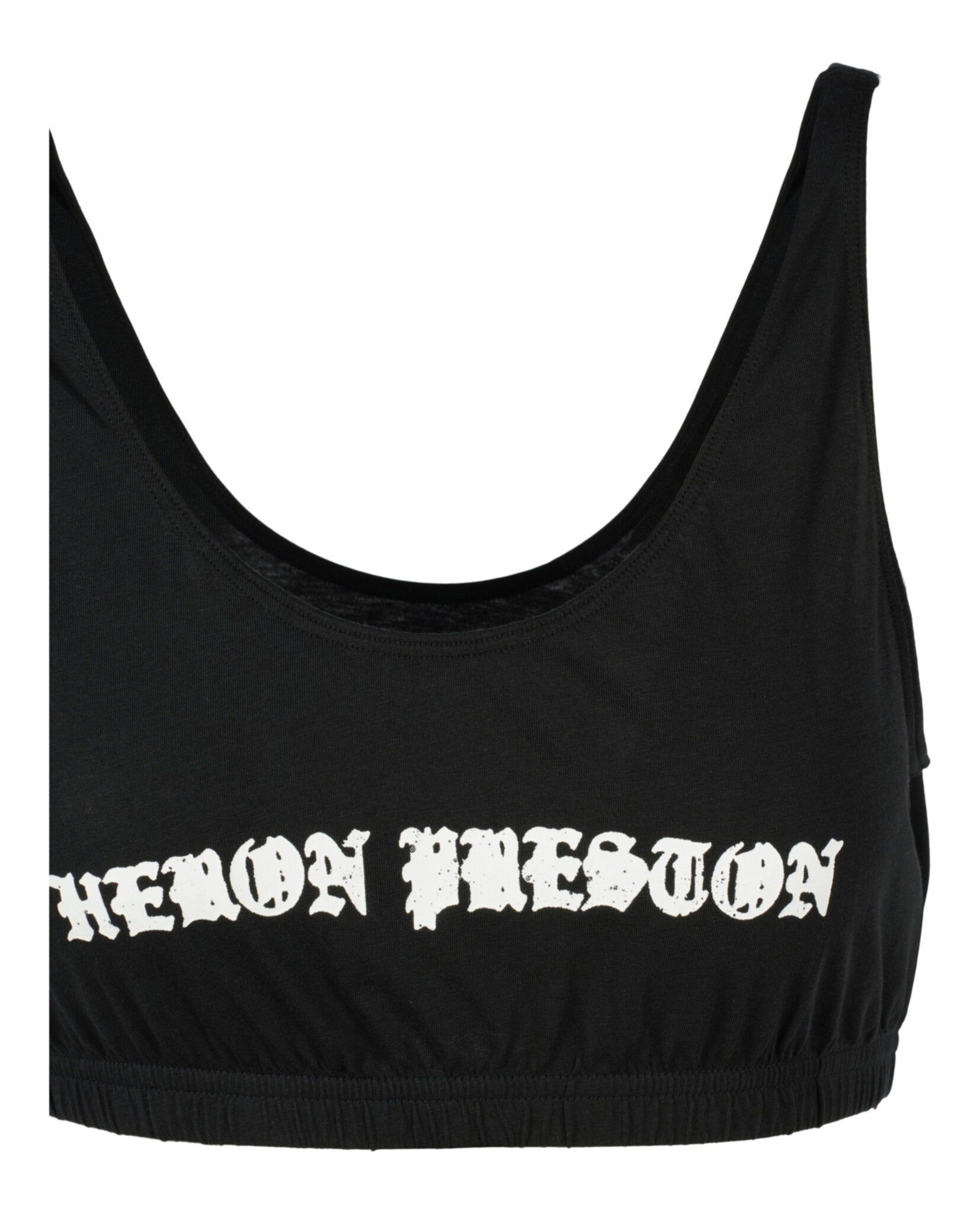 Heron Preston Gothic Cropped Tank Tanks - Tophatter Daily Deals