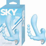 Nasstoys Sky Cirrus Three Way Vibe – USB Rechargeable 4.5 Inch Vibrator > Vibrators > Ladies > Rabbit Multi - Tophatter Daily Deals